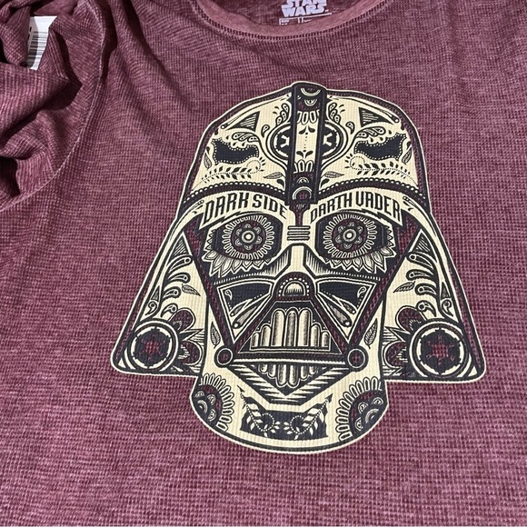 Mens FIFTH SUN STAR WARS THERMAL DARK SIDE DARTH Vader - Size Medium - Picture 5 of 6
